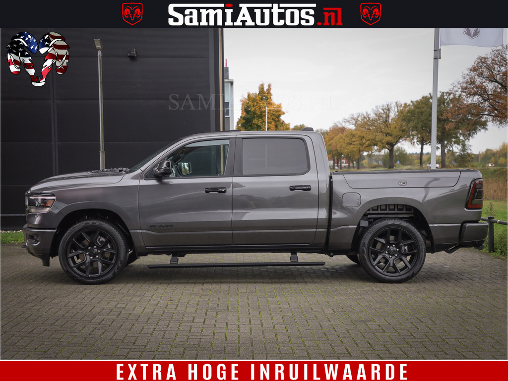 Dodge RAM 1500 SPORT 5.7 V8 HEMI | Virtual | Mega Vol | MWK Klep | XB9 | Adaptive Cruise | 4x4 | Crew Cab | Granite Crystal | Dubbel Cabine DC | 5 persoons | Eerste Eigenaar | Z.G.A.N | 14