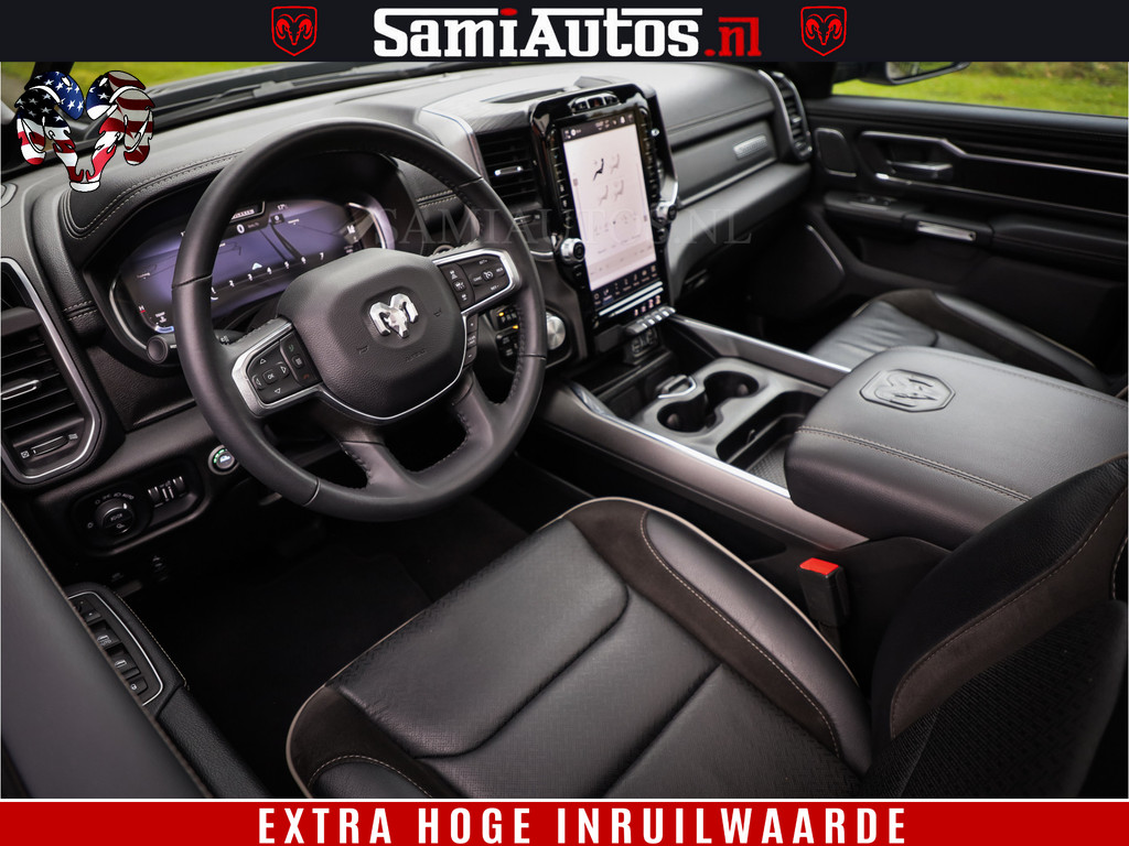 Dodge RAM 1500 SPORT 5.7 V8 HEMI | Virtual | Mega Vol | MWK Klep | XB9 | Adaptive Cruise | 4x4 | Crew Cab | Granite Crystal | Dubbel Cabine DC | 5 persoons | Eerste Eigenaar | Z.G.A.N | 7