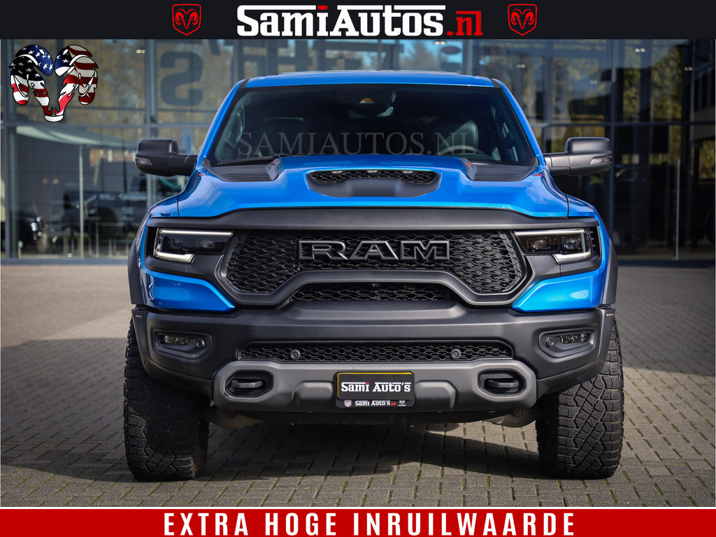 Dodge RAM 1500 TRX HELLCAT 6.2 V8 712 PK | HYDRO BLUE | 38744 KM | NIEUW STAAT | CREW CAB | DUBBELE CABINE DC | LPG | MEGA DIK | 14