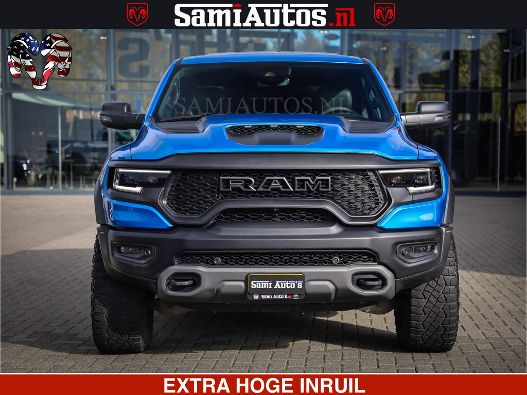 Dodge RAM 1500 TRX HELLCAT 6.2 V8 712 PK | HYDRO BLUE | 38744 KM | NIEUW STAAT | CREW CAB | DUBBELE CABINE DC | LPG | MEGA DIK | 14