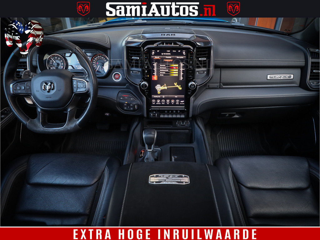 Dodge RAM 1500 TRX HELLCAT 6.2 V8 712 PK | HYDRO BLUE | 38744 KM | NIEUW STAAT | CREW CAB | DUBBELE CABINE DC | LPG | MEGA DIK | 15