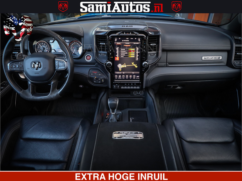 Dodge RAM 1500 TRX HELLCAT 6.2 V8 712 PK | HYDRO BLUE | 38744 KM | NIEUW STAAT | CREW CAB | DUBBELE CABINE DC | LPG | MEGA DIK | 15