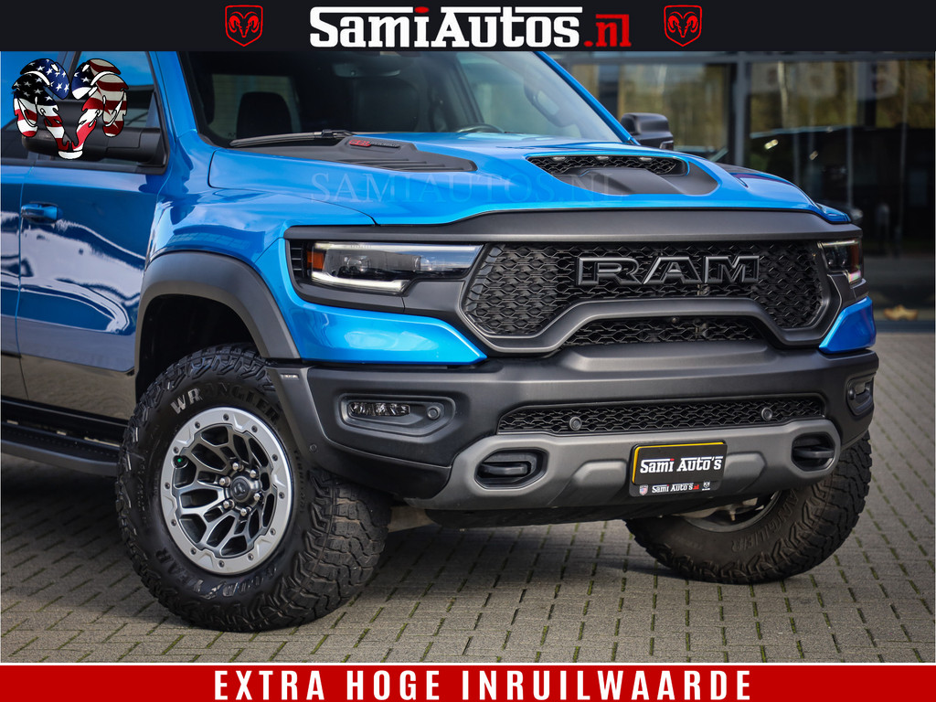 Dodge RAM 1500 TRX HELLCAT 6.2 V8 712 PK | HYDRO BLUE | 38744 KM | NIEUW STAAT | CREW CAB | DUBBELE CABINE DC | LPG | MEGA DIK | 8