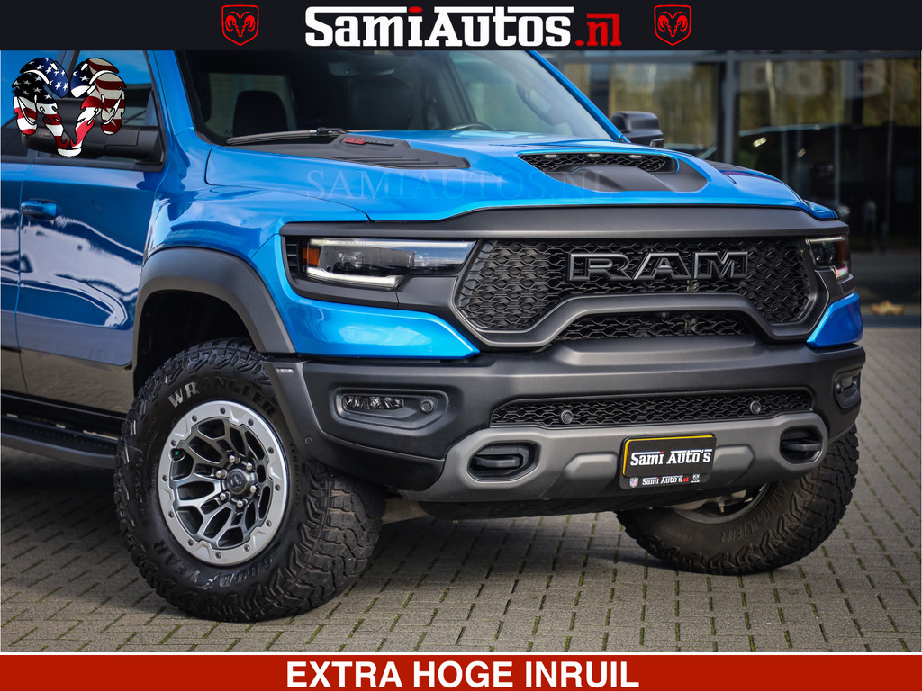Dodge RAM 1500 TRX HELLCAT 6.2 V8 712 PK | HYDRO BLUE | 38744 KM | NIEUW STAAT | CREW CAB | DUBBELE CABINE DC | LPG | MEGA DIK | 8