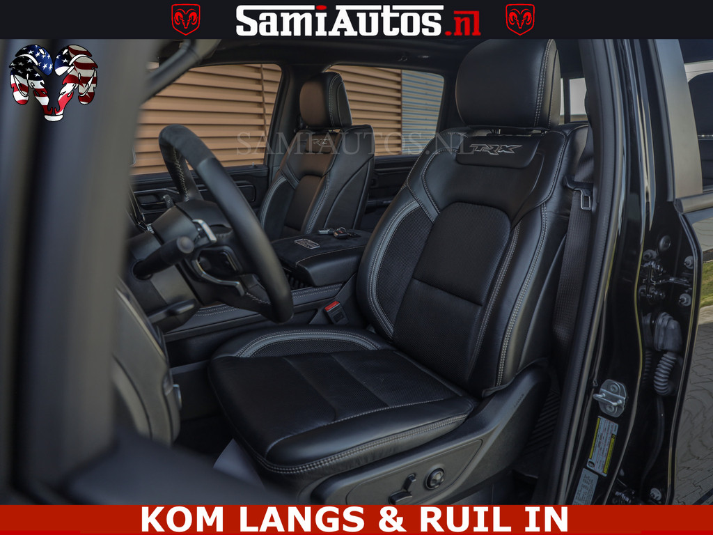 Dodge RAM TRX BLACK OPS HELLCAT | 6.2 V8 712PK SUPERCHARGER | FULLY LOADED | CARBON | BLACK ON BLACK | CREW CAB | DUBBELE CABINE | 5 PERSOONS | De specialist in Amerikaanse pickâups in Nederland en Europa. 10