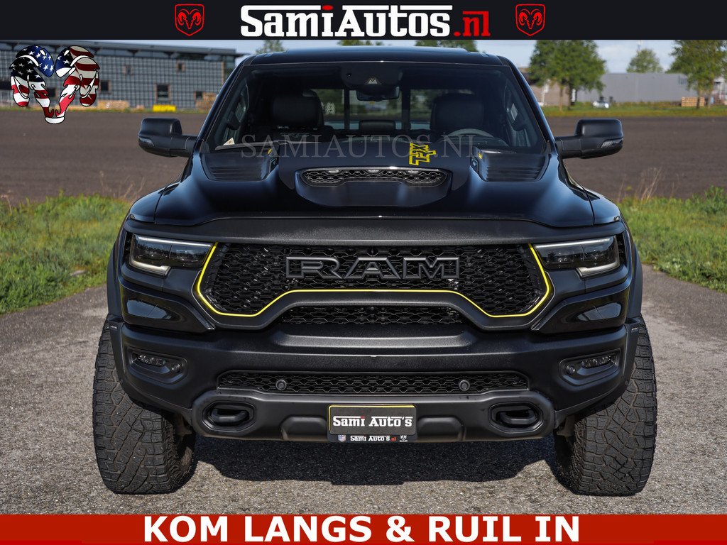 Dodge RAM TRX BLACK OPS HELLCAT | 6.2 V8 712PK SUPERCHARGER | FULLY LOADED | CARBON | BLACK ON BLACK | CREW CAB | DUBBELE CABINE | 5 PERSOONS | De specialist in Amerikaanse pickâups in Nederland en Europa. 12