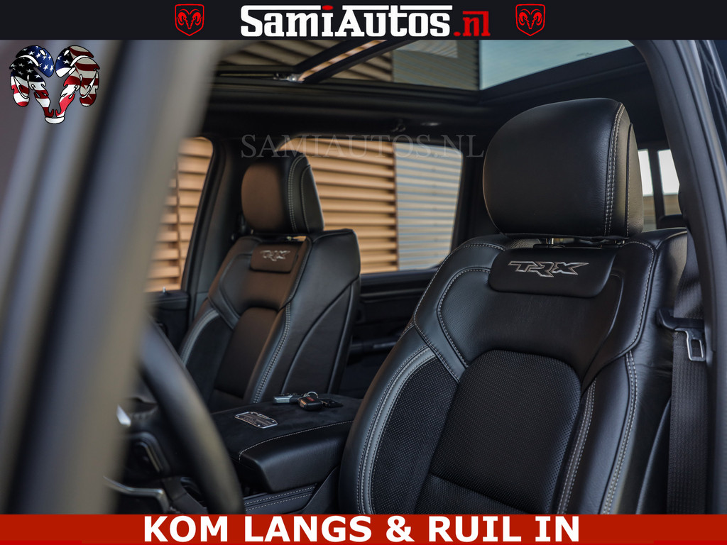 Dodge RAM TRX BLACK OPS HELLCAT | 6.2 V8 712PK SUPERCHARGER | FULLY LOADED | CARBON | BLACK ON BLACK | CREW CAB | DUBBELE CABINE | 5 PERSOONS | De specialist in Amerikaanse pickâups in Nederland en Europa. 13