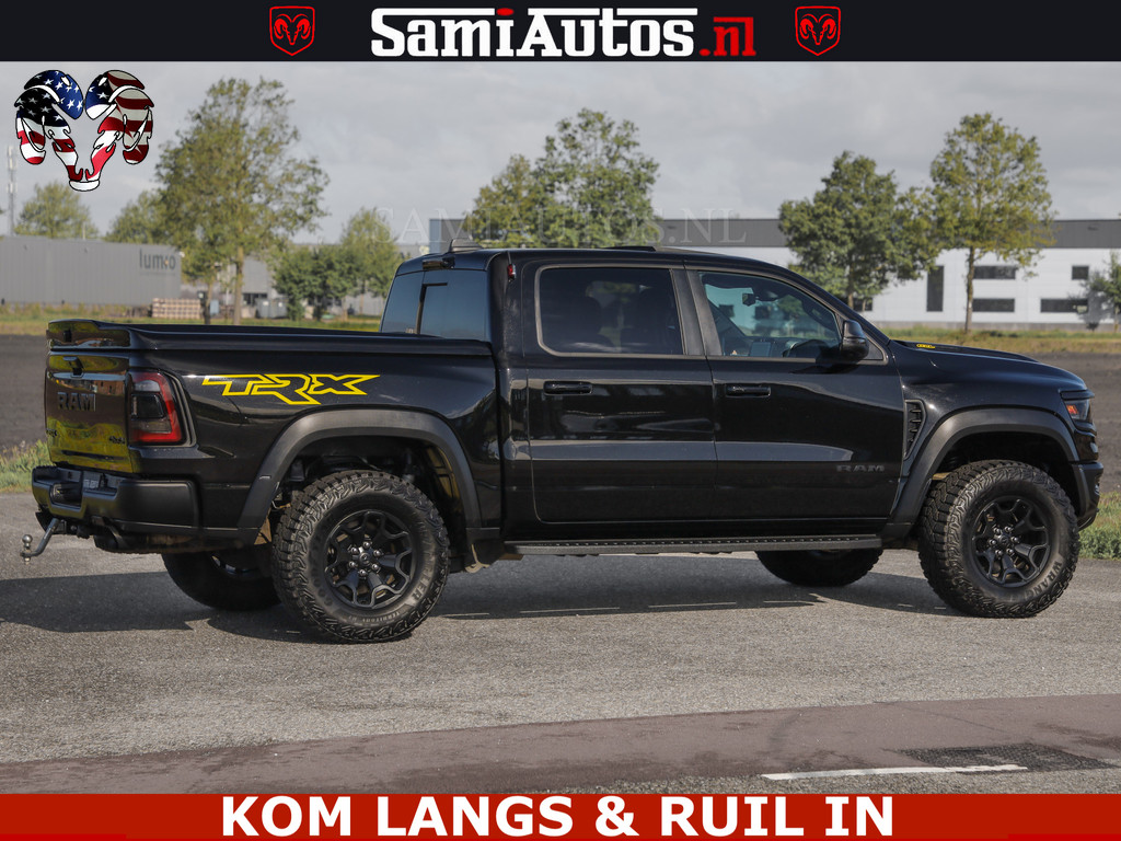 Dodge RAM TRX BLACK OPS HELLCAT | 6.2 V8 712PK SUPERCHARGER | FULLY LOADED | CARBON | BLACK ON BLACK | CREW CAB | DUBBELE CABINE | 5 PERSOONS | De specialist in Amerikaanse pickâups in Nederland en Europa. 16