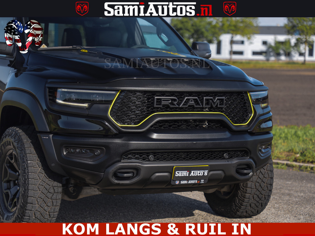 Dodge RAM TRX BLACK OPS HELLCAT | 6.2 V8 712PK SUPERCHARGER | FULLY LOADED | CARBON | BLACK ON BLACK | CREW CAB | DUBBELE CABINE | 5 PERSOONS | De specialist in Amerikaanse pickâups in Nederland en Europa. 4
