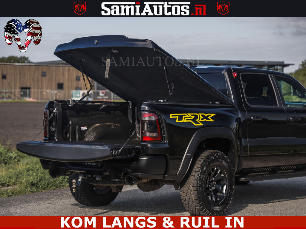 Dodge RAM TRX BLACK OPS HELLCAT | 6.2 V8 712PK SUPERCHARGER | FULLY LOADED | CARBON | BLACK ON BLACK | CREW CAB | DUBBELE CABINE | 5 PERSOONS | De specialist in Amerikaanse pickâups in Nederland en Europa. 8