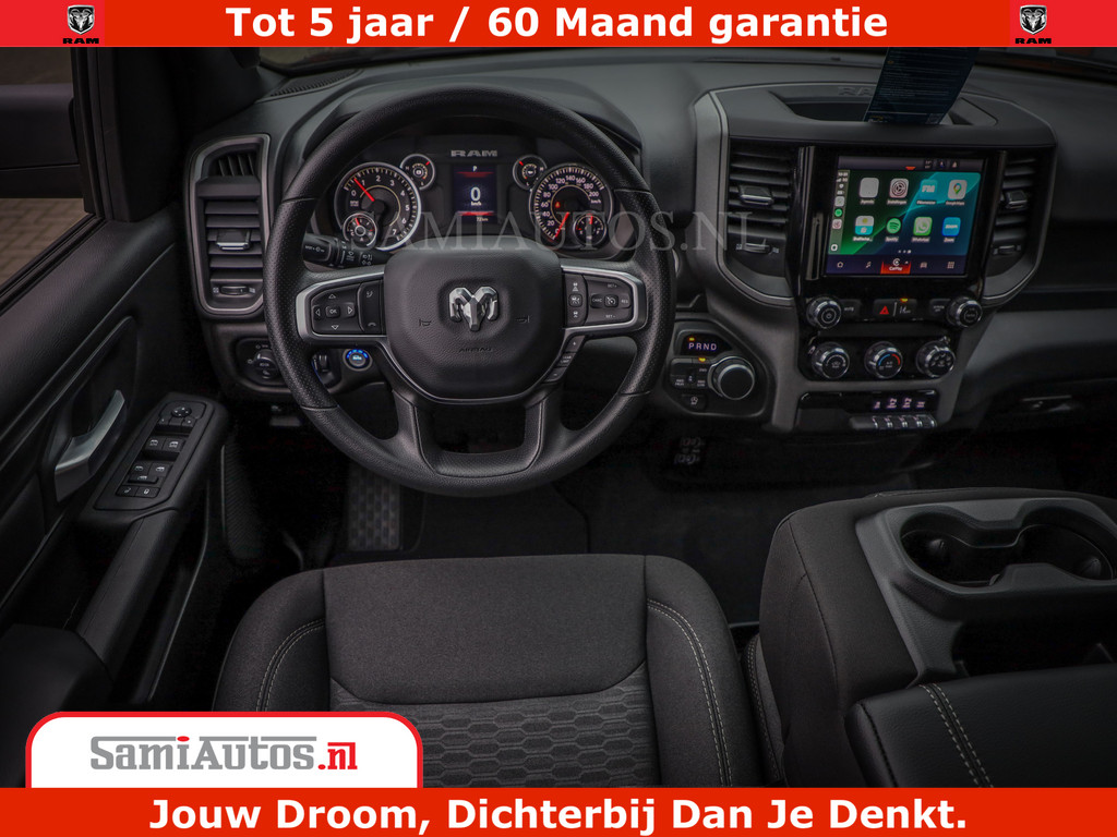 Dodge RAM TradesMan 6 Persoons Uitvoering | 420Pk 636Nm | Pick-Up | Comfortabele Dubbele Cabine met Royale 6 Zitplaatsen | BPM vrij | Nu Leverbaar uit Voorraad | Voorraad Nr 2217- 2911 19