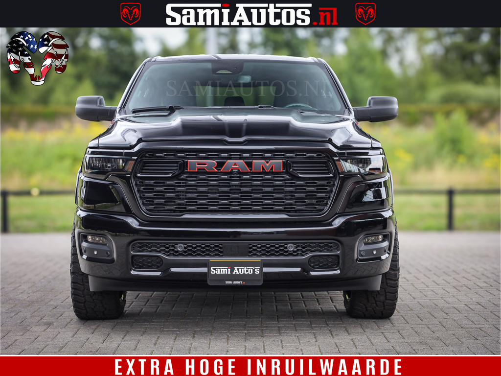 Dodge RAM TradesMan 6 Persoons Uitvoering | LEDER RS | 420Pk 636Nm | Pick-Up | Comfortabele Dubbele Cabine met Royale 6 Zitplaatsen | BPM vrij | Nu Leverbaar uit Voorraad | Voorraad Nr 2217- 2911 11