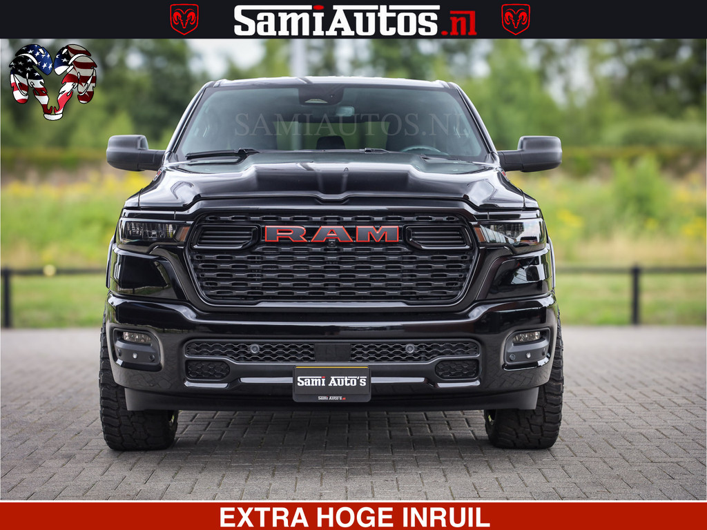 Dodge RAM TradesMan 6 Persoons Uitvoering | LEDER RS | 420Pk 636Nm | Pick-Up | Comfortabele Dubbele Cabine met Royale 6 Zitplaatsen | BPM vrij | Nu Leverbaar uit Voorraad | Voorraad Nr 2217- 2911 11