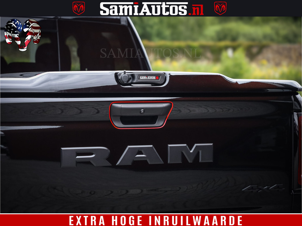 Dodge RAM TradesMan 6 Persoons Uitvoering | LEDER RS | 420Pk 636Nm | Pick-Up | Comfortabele Dubbele Cabine met Royale 6 Zitplaatsen | BPM vrij | Nu Leverbaar uit Voorraad | Voorraad Nr 2217- 2911 13