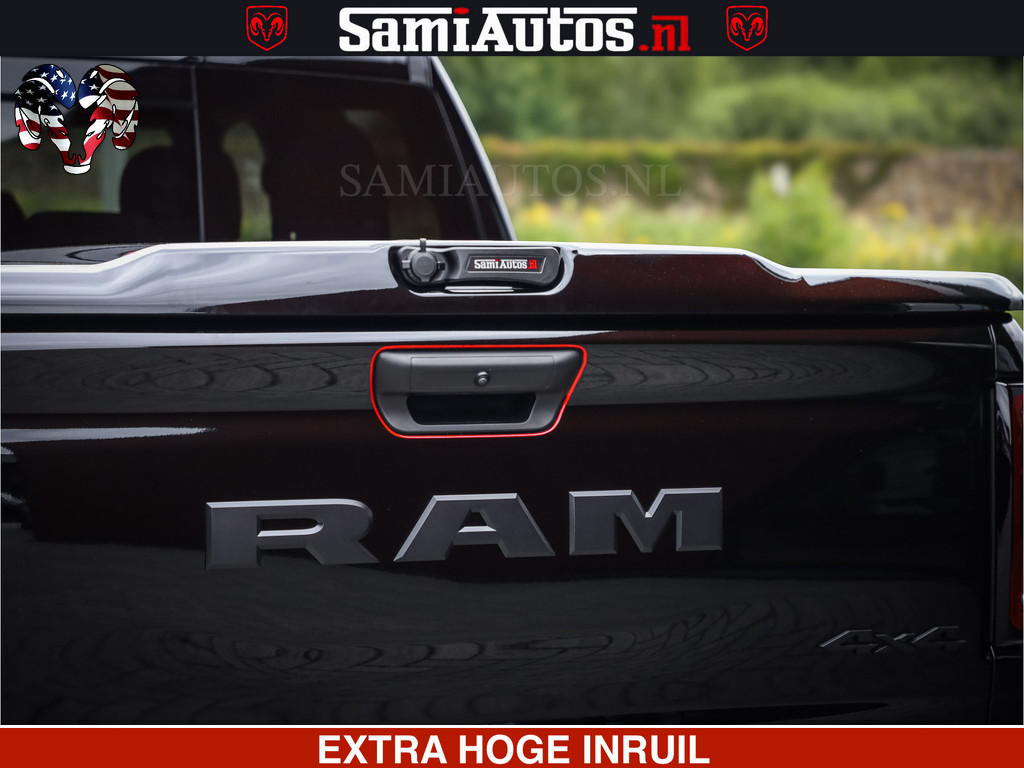 Dodge RAM TradesMan 6 Persoons Uitvoering | LEDER RS | 420Pk 636Nm | Pick-Up | Comfortabele Dubbele Cabine met Royale 6 Zitplaatsen | BPM vrij | Nu Leverbaar uit Voorraad | Voorraad Nr 2217- 2911 13
