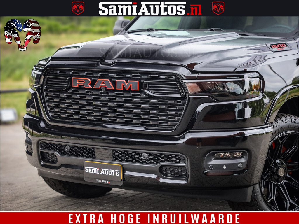Dodge RAM TradesMan 6 Persoons Uitvoering | LEDER RS | 420Pk 636Nm | Pick-Up | Comfortabele Dubbele Cabine met Royale 6 Zitplaatsen | BPM vrij | Nu Leverbaar uit Voorraad | Voorraad Nr 2217- 2911 16