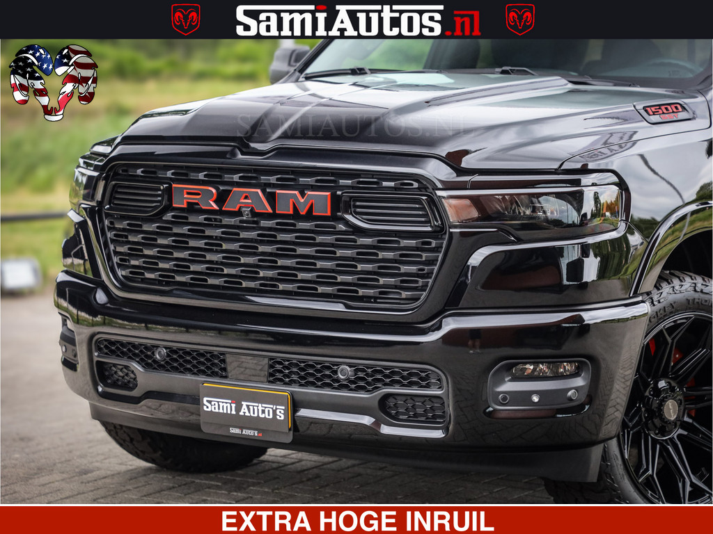 Dodge RAM TradesMan 6 Persoons Uitvoering | LEDER RS | 420Pk 636Nm | Pick-Up | Comfortabele Dubbele Cabine met Royale 6 Zitplaatsen | BPM vrij | Nu Leverbaar uit Voorraad | Voorraad Nr 2217- 2911 16