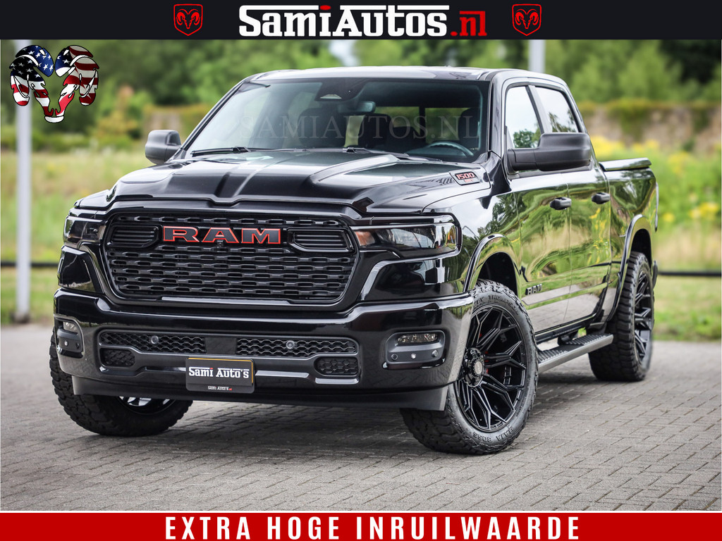Dodge RAM TradesMan 6 Persoons Uitvoering | LEDER RS | 420Pk 636Nm | Pick-Up | Comfortabele Dubbele Cabine met Royale 6 Zitplaatsen | BPM vrij | Nu Leverbaar uit Voorraad | Voorraad Nr 2217- 2911 18
