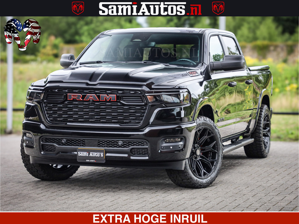 Dodge RAM TradesMan 6 Persoons Uitvoering | LEDER RS | 420Pk 636Nm | Pick-Up | Comfortabele Dubbele Cabine met Royale 6 Zitplaatsen | BPM vrij | Nu Leverbaar uit Voorraad | Voorraad Nr 2217- 2911 18