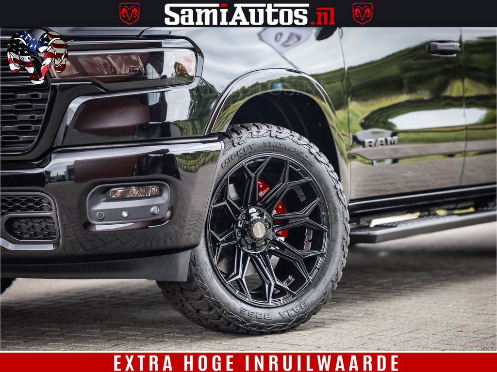 Dodge RAM TradesMan 6 Persoons Uitvoering | LEDER RS | 420Pk 636Nm | Pick-Up | Comfortabele Dubbele Cabine met Royale 6 Zitplaatsen | BPM vrij | Nu Leverbaar uit Voorraad | Voorraad Nr 2217- 2911 21