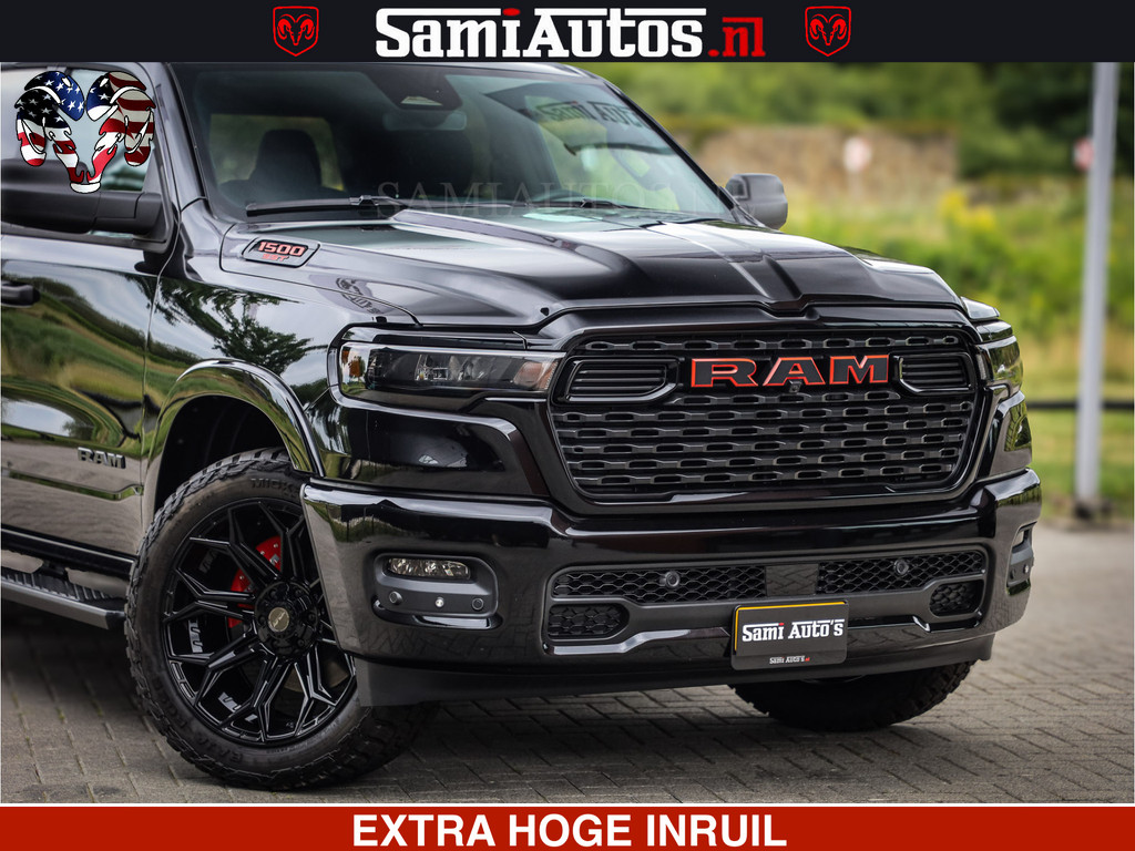 Dodge RAM TradesMan 6 Persoons Uitvoering | LEDER RS | 420Pk 636Nm | Pick-Up | Comfortabele Dubbele Cabine met Royale 6 Zitplaatsen | BPM vrij | Nu Leverbaar uit Voorraad | Voorraad Nr 2217- 2911 4