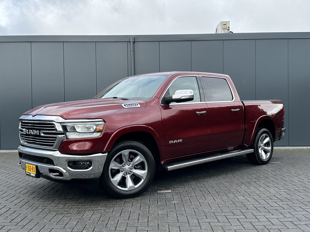 Dodge RAM 1500 5.7 V8 LARAMIE / LPG / TREKHAAK 3.5T / ADAPTIVE CRUISE / LUCHTVERING / CAMERA / PANO / 12 INCH SCREEN / DELMONICO RED 2