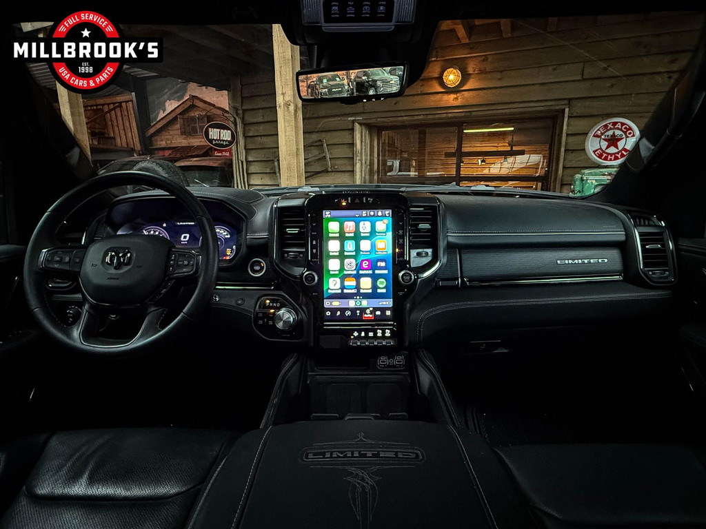 Dodge RAM 1500 5.7 V8 Limited Night, 22 4Play velgen, Digitaal Dashboard, Black Edition, Panoramadak 12