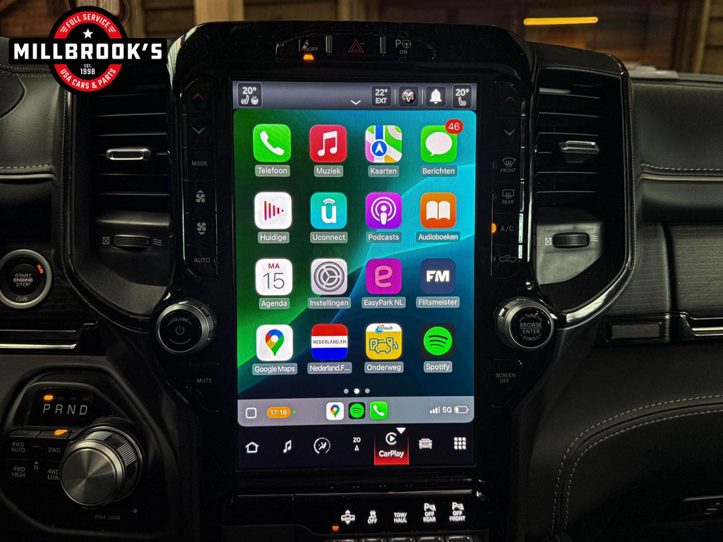 Dodge RAM 1500 5.7 V8 Limited Night, 22 4Play velgen, Digitaal Dashboard, Black Edition, Panoramadak 20