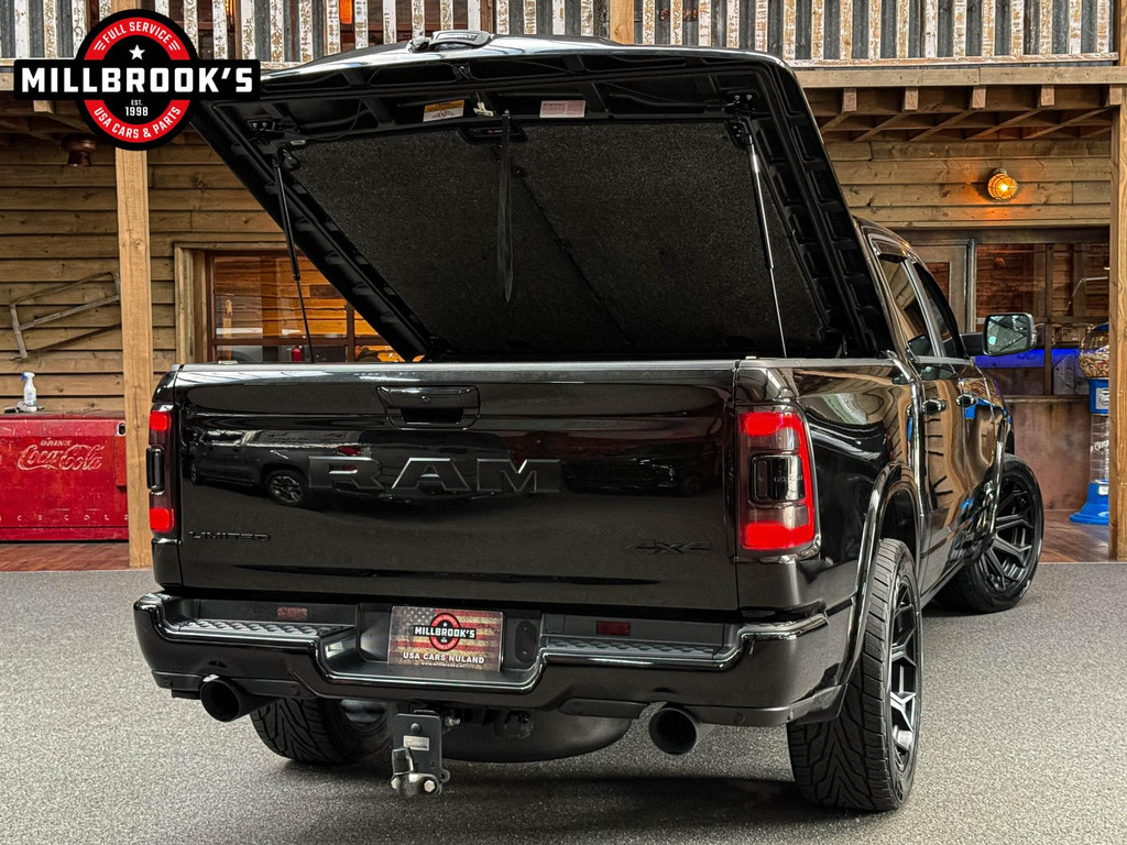 Dodge RAM 1500 5.7 V8 Limited Night, 22 4Play velgen, Digitaal Dashboard, Black Edition, Panoramadak 7