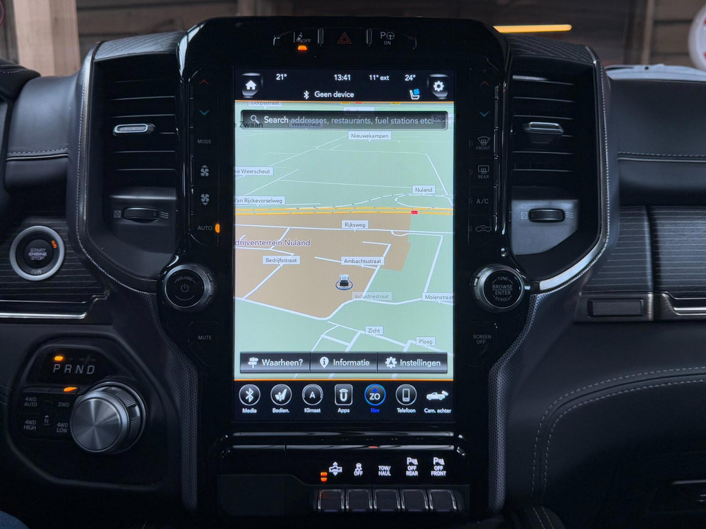 Dodge RAM 1500 LIMITED, LPG, Luchtvering, Adaptieve Cruise Control, Apple Carplay, Stoelkoeling, stuurwiel verwarming. 21