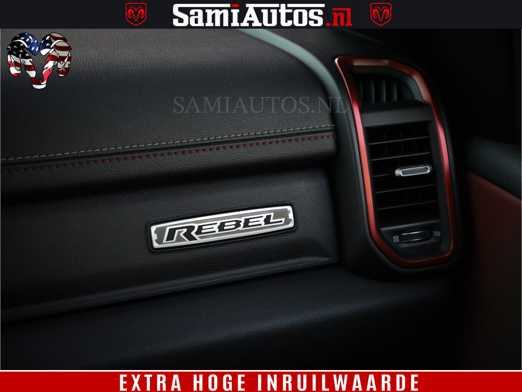 Dodge Ram 1500 HULK | 5.7 V8 | REBEL | WIDEBODY | LUCHTVERING | PANODAK | BREEDSET WIELEN | MEGA DIK | CREWCAB | DUBBELE CABINE | DC 5 PERSOONS | TOP CONDITIE | EERSTE EIGENAAR | 11