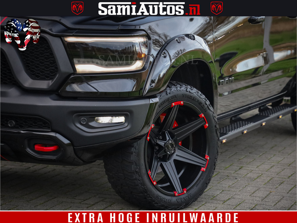 Dodge Ram 1500 HULK | 5.7 V8 | REBEL | WIDEBODY | LUCHTVERING | PANODAK | BREEDSET WIELEN | MEGA DIK | CREWCAB | DUBBELE CABINE | DC 5 PERSOONS | TOP CONDITIE | EERSTE EIGENAAR | 14