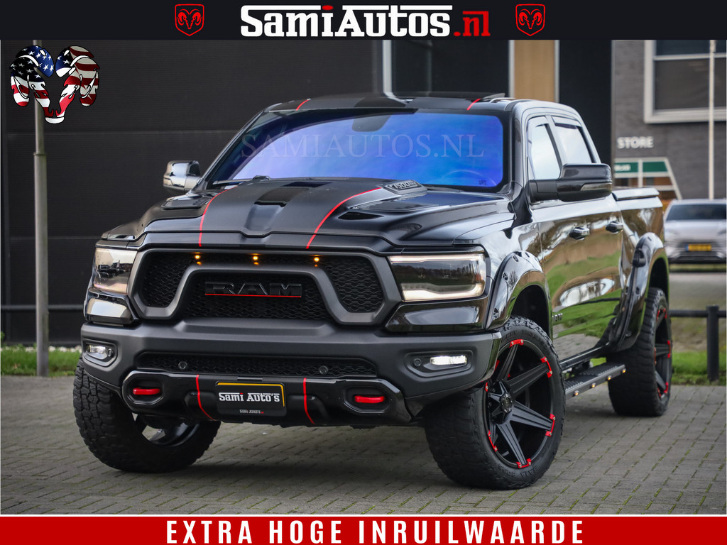 Dodge Ram 1500 HULK | 5.7 V8 | REBEL | WIDEBODY | LUCHTVERING | PANODAK | BREEDSET WIELEN | MEGA DIK | CREWCAB | DUBBELE CABINE | DC 5 PERSOONS | TOP CONDITIE | EERSTE EIGENAAR | 16