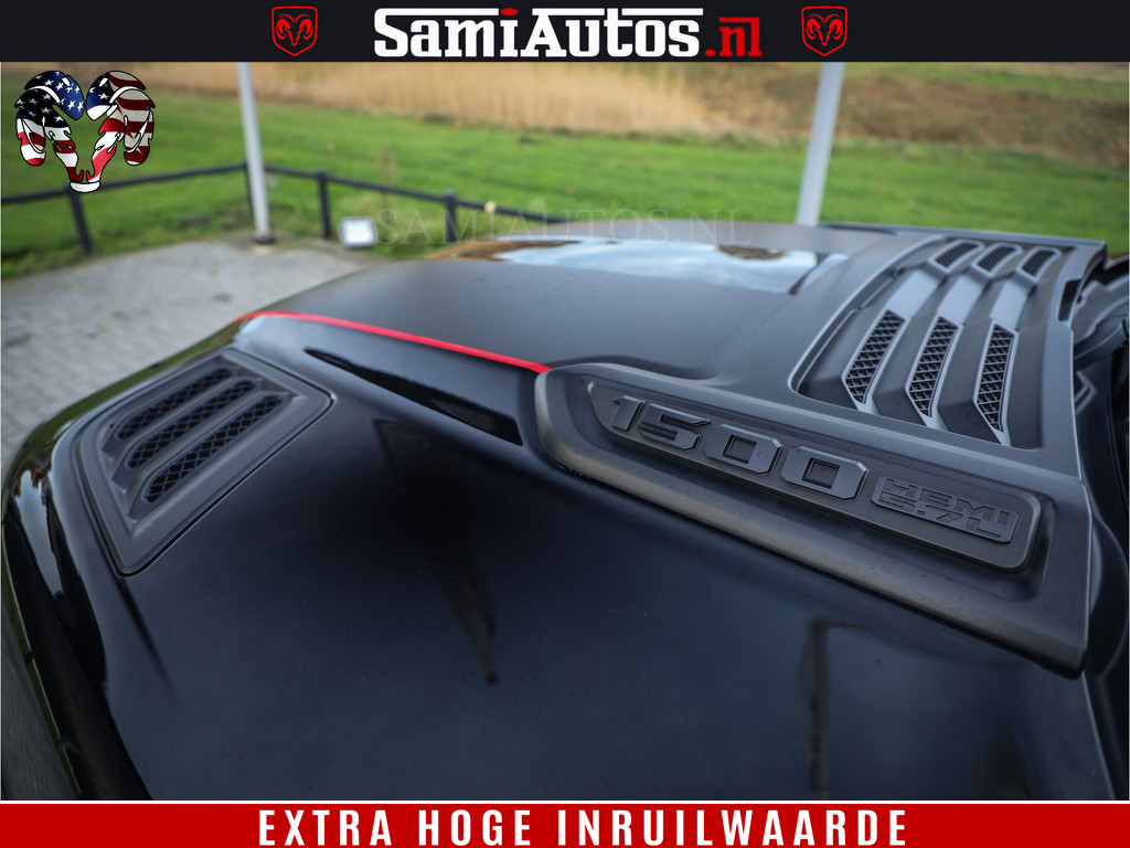 Dodge Ram 1500 HULK | 5.7 V8 | REBEL | WIDEBODY | LUCHTVERING | PANODAK | BREEDSET WIELEN | MEGA DIK | CREWCAB | DUBBELE CABINE | DC 5 PERSOONS | TOP CONDITIE | EERSTE EIGENAAR | 19