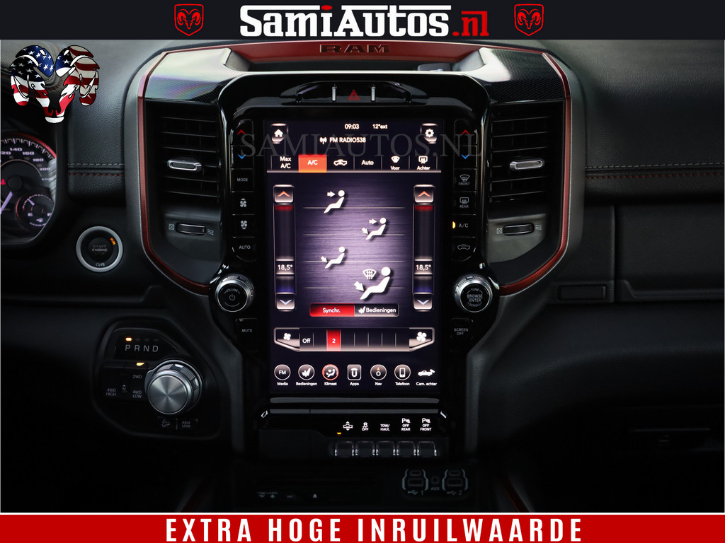 Dodge Ram 1500 HULK | 5.7 V8 | REBEL | WIDEBODY | LUCHTVERING | PANODAK | BREEDSET WIELEN | MEGA DIK | CREWCAB | DUBBELE CABINE | DC 5 PERSOONS | TOP CONDITIE | EERSTE EIGENAAR | 20