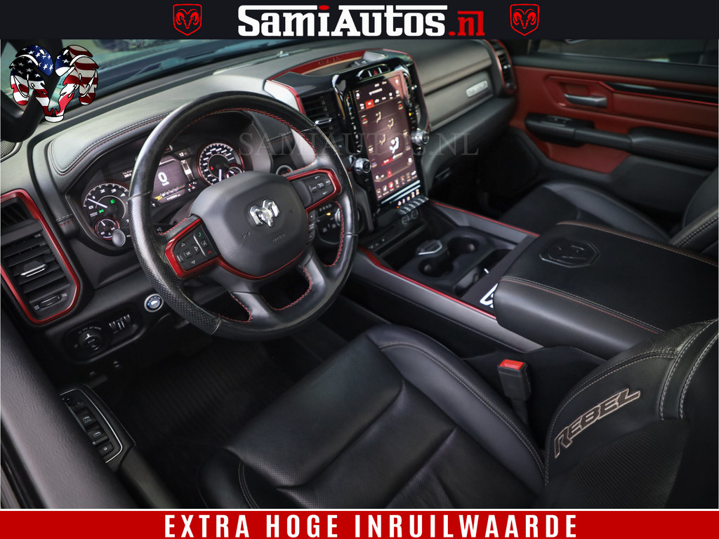 Dodge Ram 1500 HULK | 5.7 V8 | REBEL | WIDEBODY | LUCHTVERING | PANODAK | BREEDSET WIELEN | MEGA DIK | CREWCAB | DUBBELE CABINE | DC 5 PERSOONS | TOP CONDITIE | EERSTE EIGENAAR | 8
