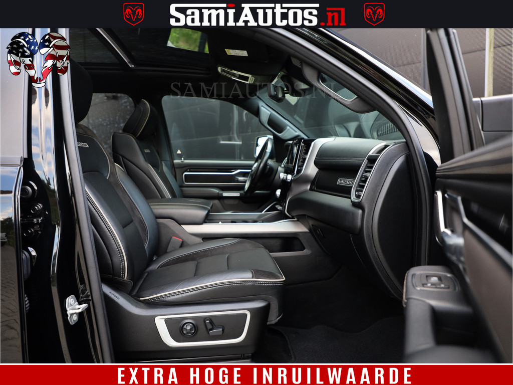 Dodge Ram 1500 HULK PACK | MEGA VOL | HEMI 5.7 V8 | HUD | WIDE BODY | LUCHTVERING | Comfortabele Dubbele Cabine DC met Royale 5 Zitplaatsen | 4x4 | LARAMIE NIGHT EDITION 20