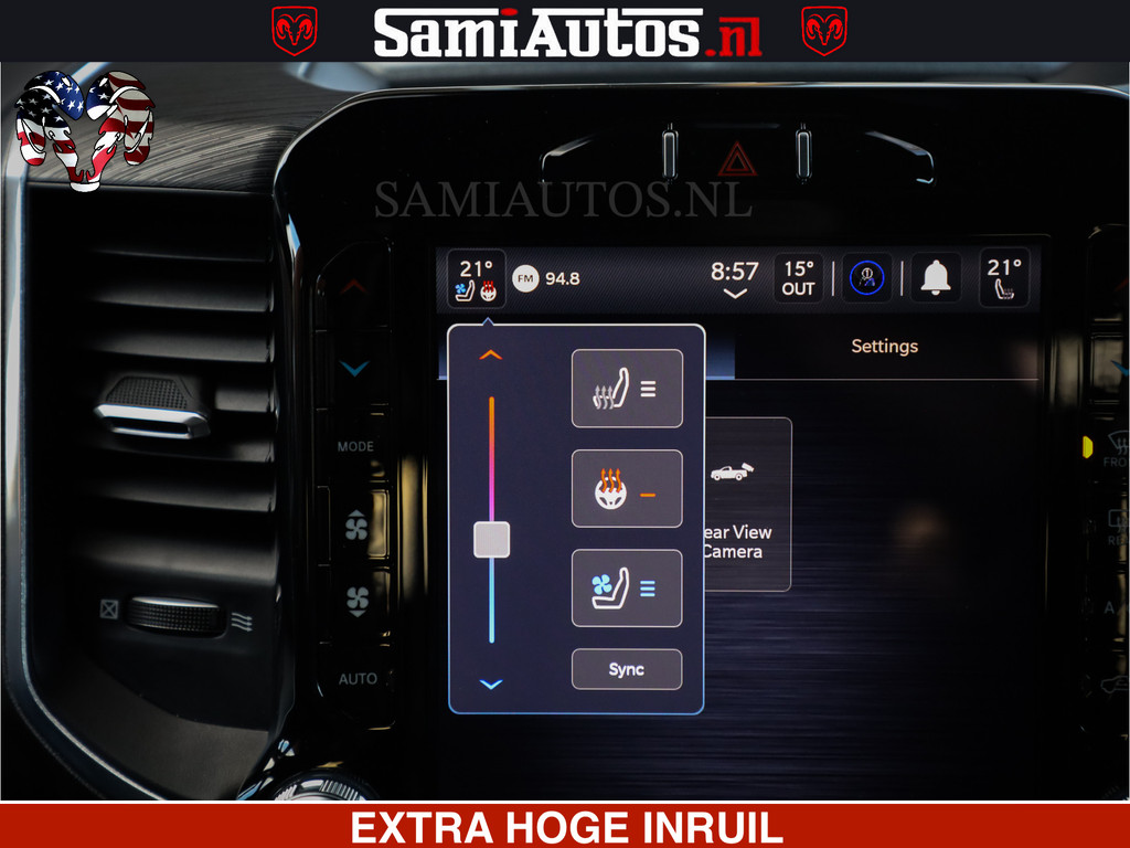 Dodge Ram 1500 Laramie Hemi 5.7 V8 4x4 Crew Cab DC | Panorama Dak | 12 Grootscherm | Comfortabele Dubbele Cabine met Royale 5 Zitplaatsen | Voorraad Nr 2521-41242 12