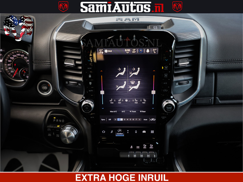 Dodge Ram 1500 Laramie Hemi 5.7 V8 4x4 Crew Cab DC | Panorama Dak | 12 Grootscherm | Comfortabele Dubbele Cabine met Royale 5 Zitplaatsen | Voorraad Nr 2521-41242 20