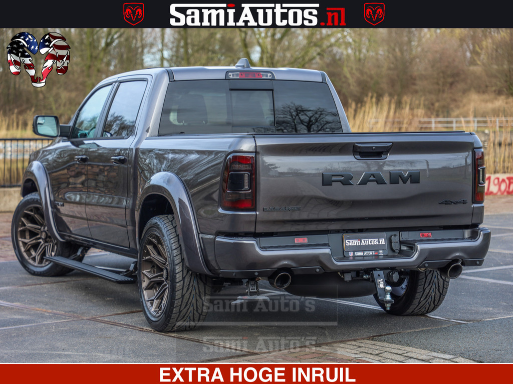 Dodge Ram 1500 Laramie Sport 5.7 V8 HEMI 402PK 4x4 | Panorama dak | 12 Scherm |Granite Crystal Metallic | Crew Cab | 5 Persoons | Dubbele Cabine | DC | VOORRAAD NR 2522 - 41248 | 17