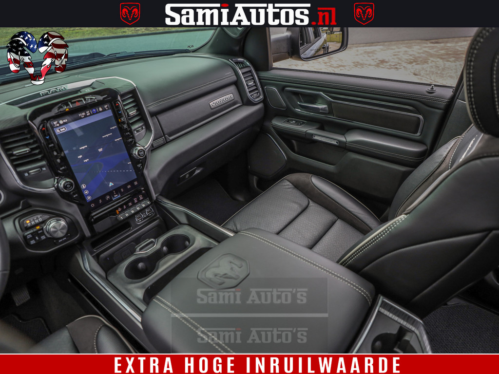 Dodge Ram 1500 Laramie Sport 5.7 V8 HEMI 402PK 4x4 | Panorama dak | 12 Scherm |Granite Crystal Metallic | Crew Cab | 5 Persoons | Dubbele Cabine | DC | VOORRAAD NR 2522 - 41248 | 21