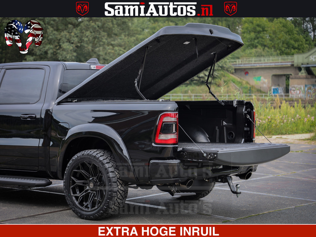 Dodge Ram 1500 Laramie Sport | HEMI 5.7 V8 4x4 | LPG | Grootscherm 12 | LARAMIE PERFORMANCE | ZWART | CREWCAB 57 | GRIJSKENTEKEN | DUBBELE CABINE | 5 Persoons | VOORRAAD NR 2528-641276 12