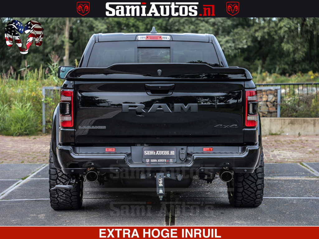 Dodge Ram 1500 Laramie Sport | HEMI 5.7 V8 4x4 | LPG | Grootscherm 12 | LARAMIE PERFORMANCE | ZWART | CREWCAB 57 | GRIJSKENTEKEN | DUBBELE CABINE | 5 Persoons | VOORRAAD NR 2528-641276 9