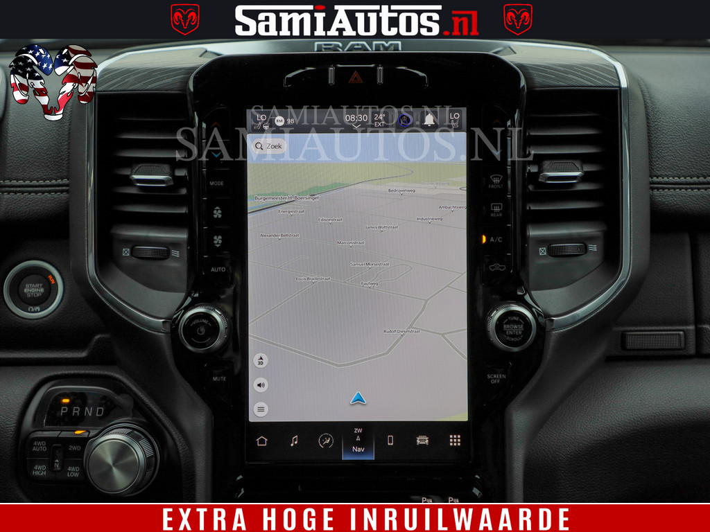 Dodge Ram 1500 Laramie Sport | V8 5,7 402 HP | Krachtige Hemi | Panorama Dak | 12 Scherm | Comfortabele Dubbele Cabine met Royale 5 Zitplaatsen | BPM vrij | Nu Leverbaar uit Voorraad | Voorraad Nr 2526-41272 10
