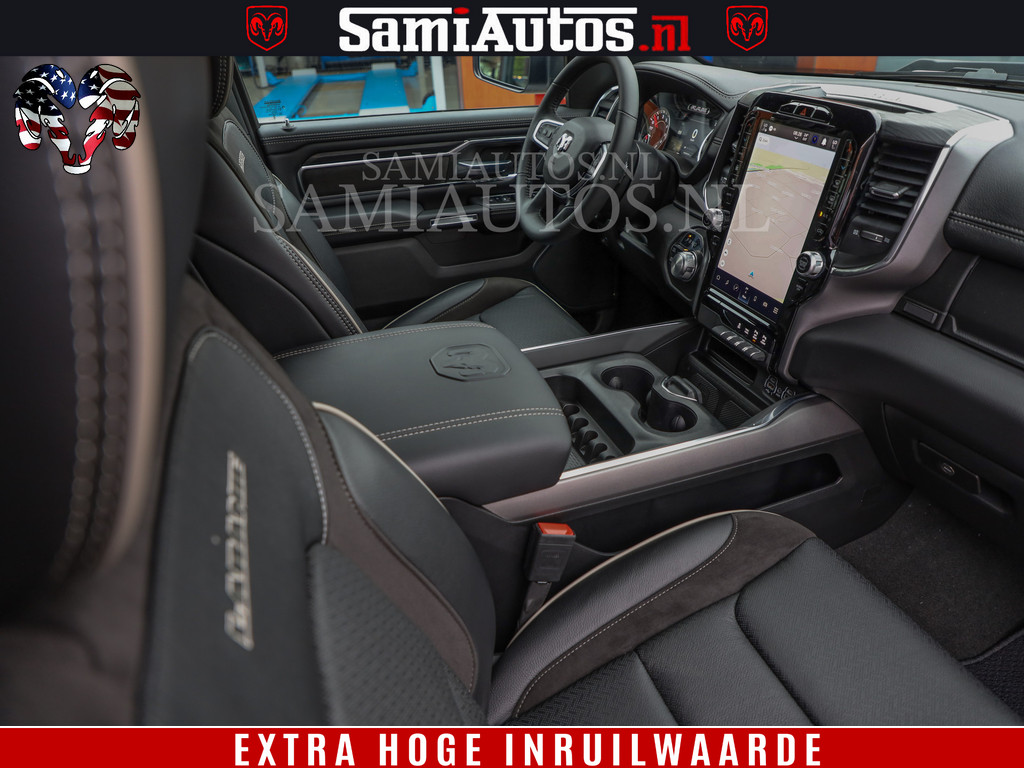 Dodge Ram 1500 Laramie Sport | V8 5,7 402 HP | Krachtige Hemi | Panorama Dak | 12 Scherm | Comfortabele Dubbele Cabine met Royale 5 Zitplaatsen | BPM vrij | Nu Leverbaar uit Voorraad | Voorraad Nr 2526-41272 9