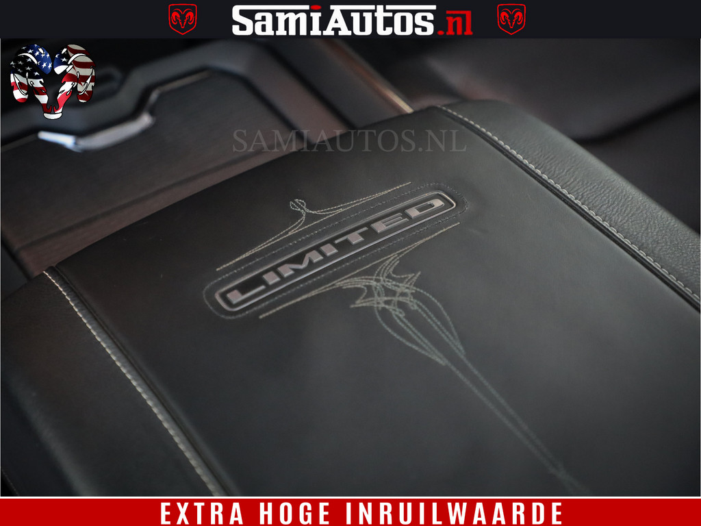 Dodge Ram 1500 Limited Night | Hemi 5.7 V8 4x4 | BOM VOL | Delmonico Red | Top Staat | Crew Cab | Dubbele Cabine | DC | 5 Persoons | 10