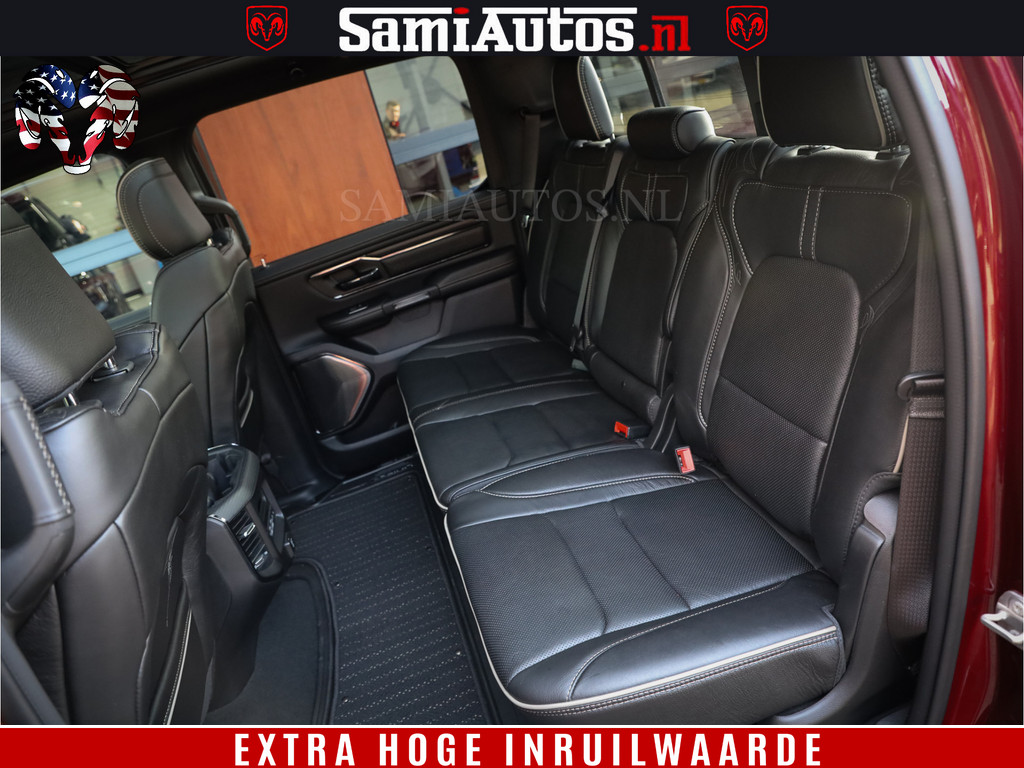 Dodge Ram 1500 Limited Night | Hemi 5.7 V8 4x4 | BOM VOL | Delmonico Red | Top Staat | Crew Cab | Dubbele Cabine | DC | 5 Persoons | 12