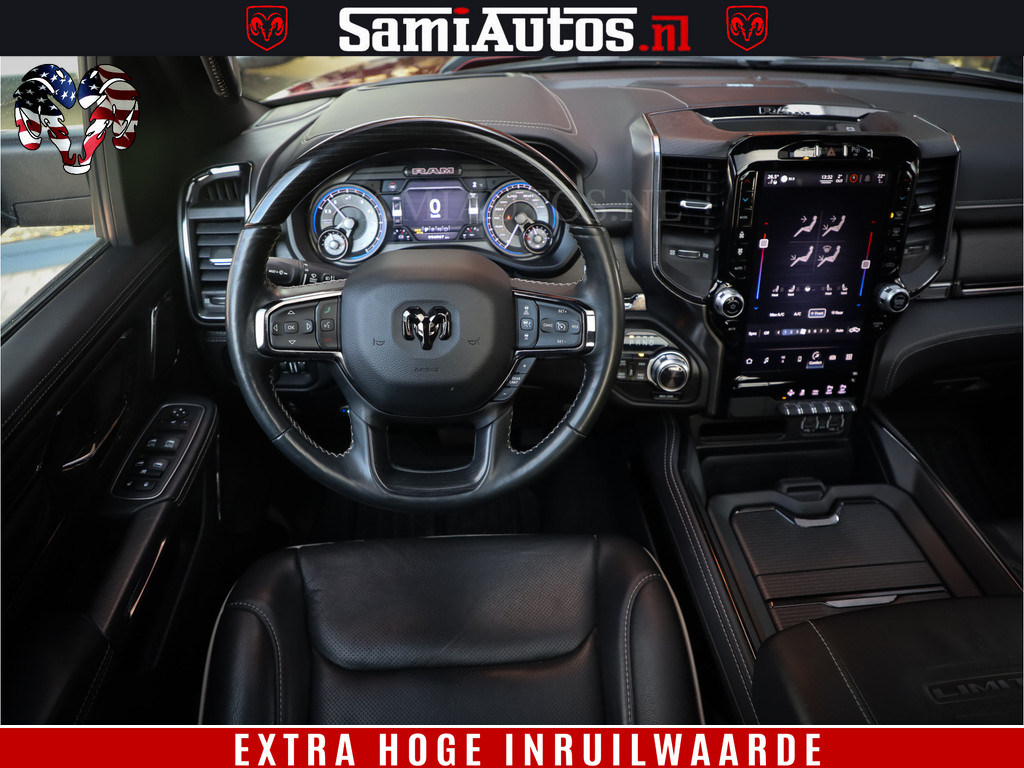 Dodge Ram 1500 Limited Night | Hemi 5.7 V8 4x4 | BOM VOL | Delmonico Red | Top Staat | Crew Cab | Dubbele Cabine | DC | 5 Persoons | 15