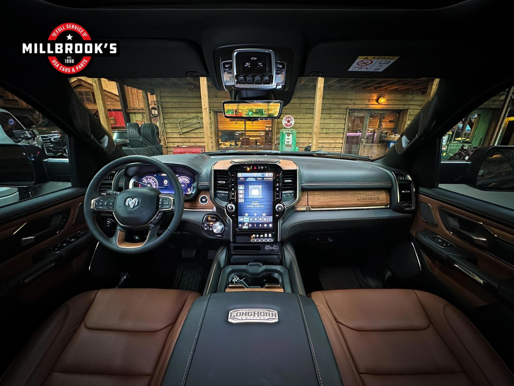 Dodge Ram 1500 5.7 V8 4x4 Longhorn, BPM VRIJ, LPG, Black edition, Luchtvering, adaptieve cruise control, 360 graden camera 15