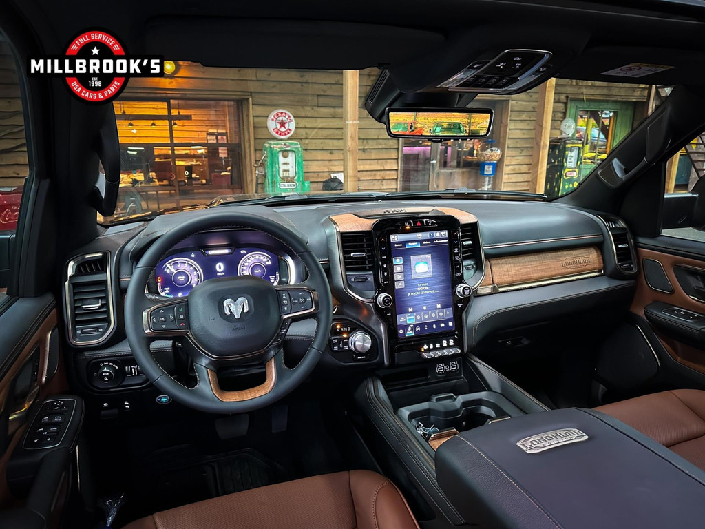 Dodge Ram 1500 5.7 V8 4x4 Longhorn, BPM VRIJ, LPG, Black edition, Luchtvering, adaptieve cruise control, 360 graden camera 17